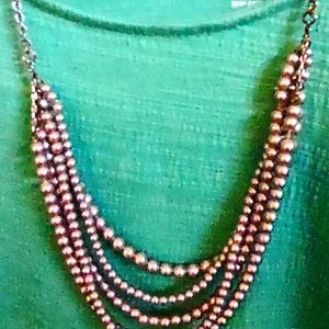 J CREW multi strand 20" necklace